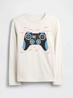 Camiseta infantil con estampado