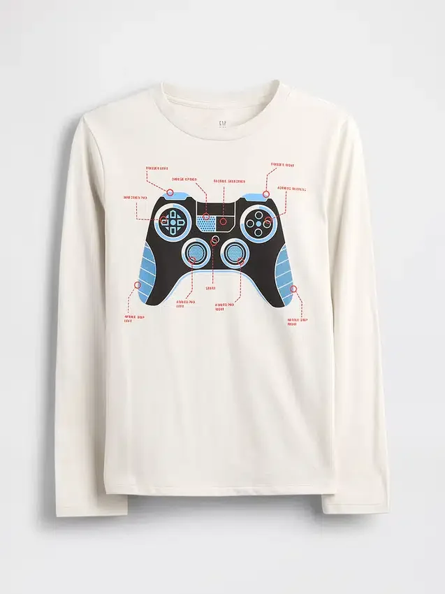 Camiseta infantil con estampado