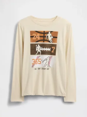 Camiseta infantil con estampado