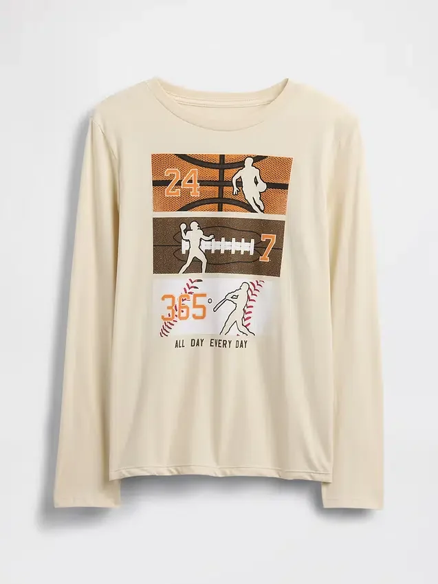 Camiseta infantil con estampado
