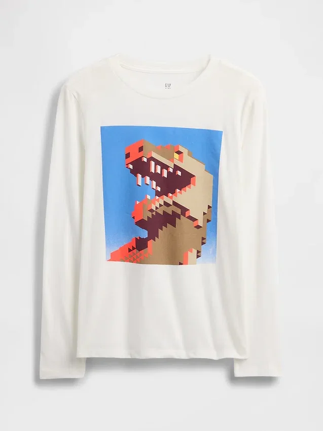 Camiseta infantil con estampado