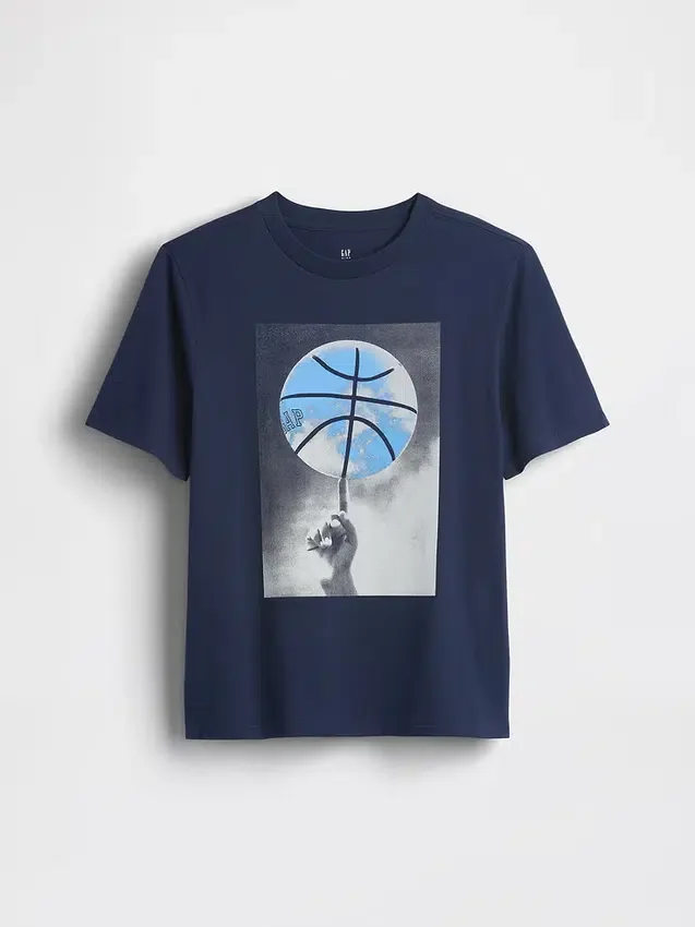 Camiseta infantil con estampado