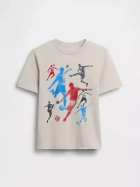 Camiseta infantil con estampado