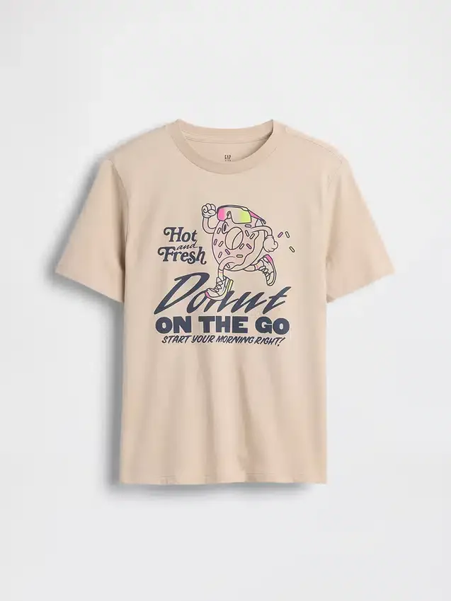 Camiseta infantil con estampado