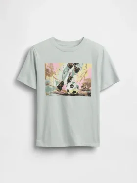 Camiseta infantil con estampado