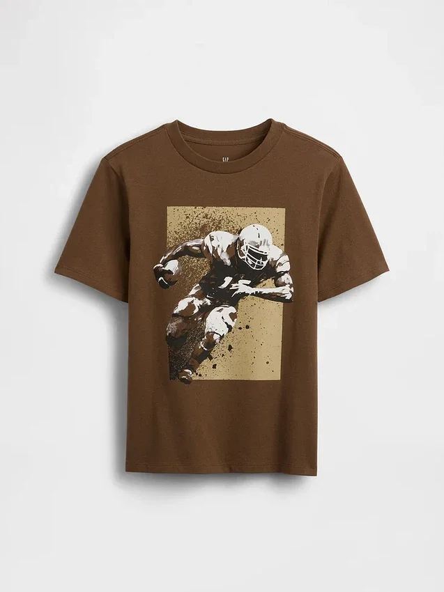 Camiseta infantil con estampado