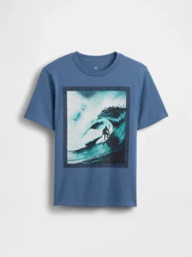 Camiseta infantil con estampado
