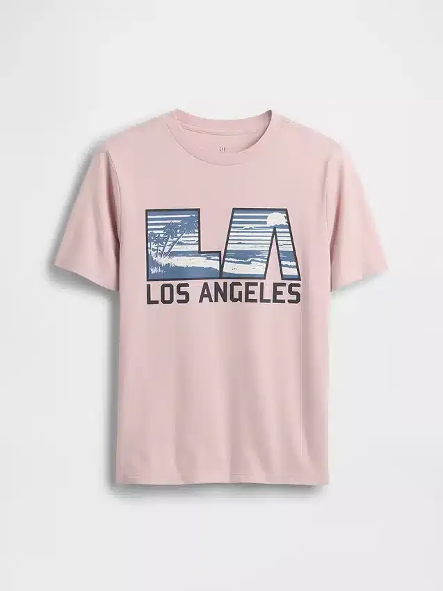 Camiseta infantil con estampado