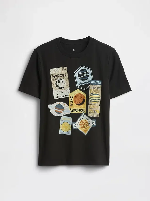 Camiseta infantil con estampado