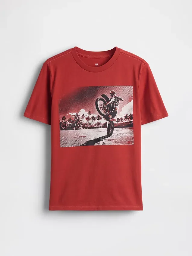 Camiseta infantil con estampado