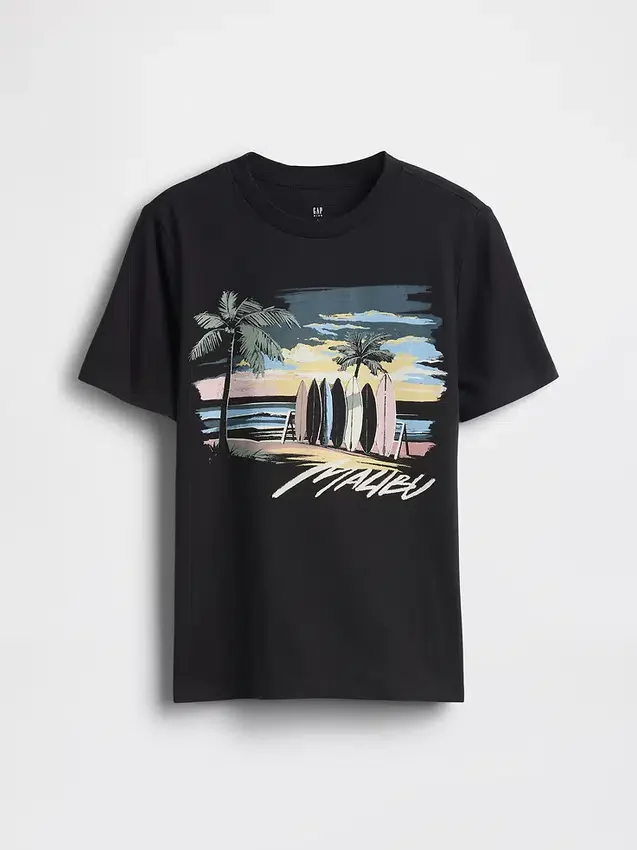 Camiseta infantil con estampado