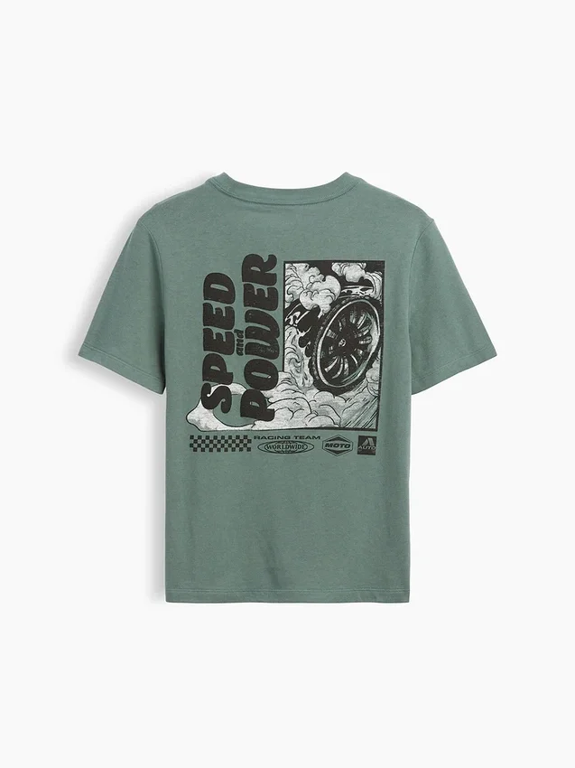 Camiseta infantil con estampado