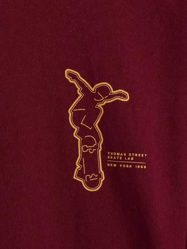 Camiseta infantil con estampado 2 en 1