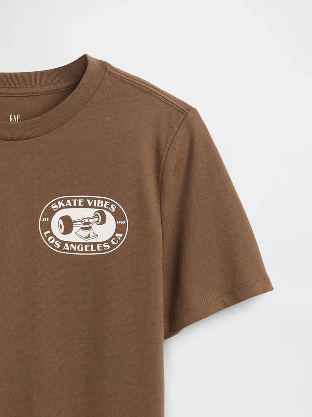 Camiseta infantil con estampado