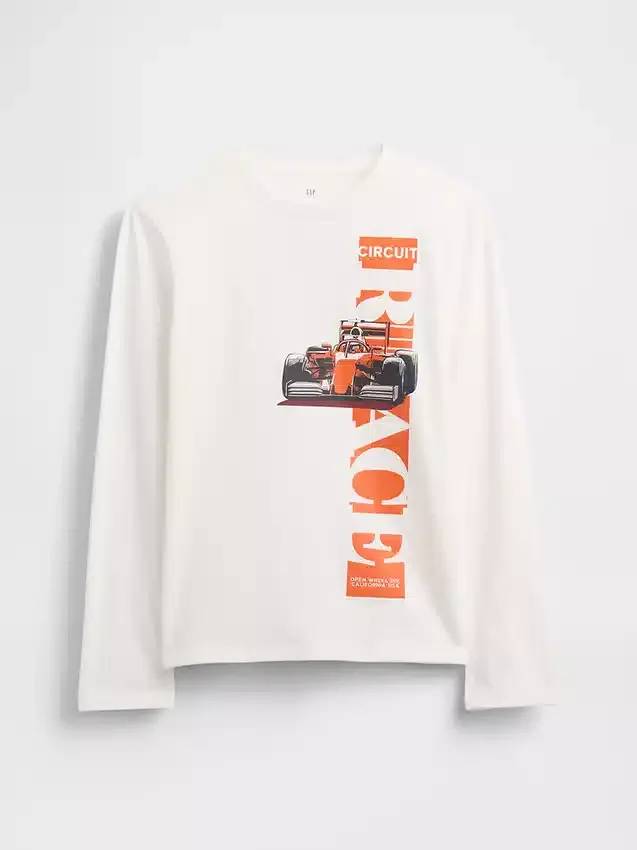 Camiseta infantil con estampado