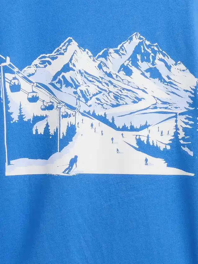 Camiseta infantil con estampado