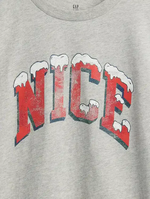 Camiseta infantil con estampado