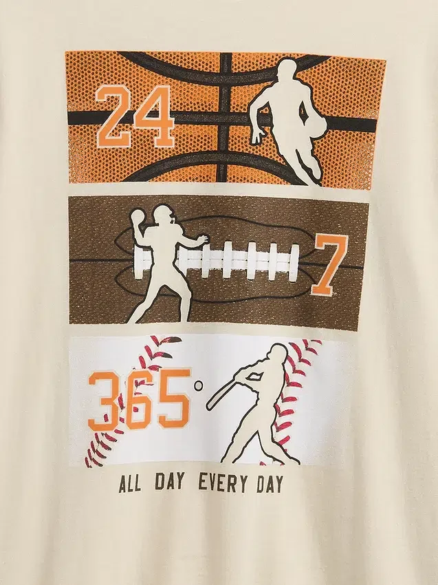 Camiseta infantil con estampado