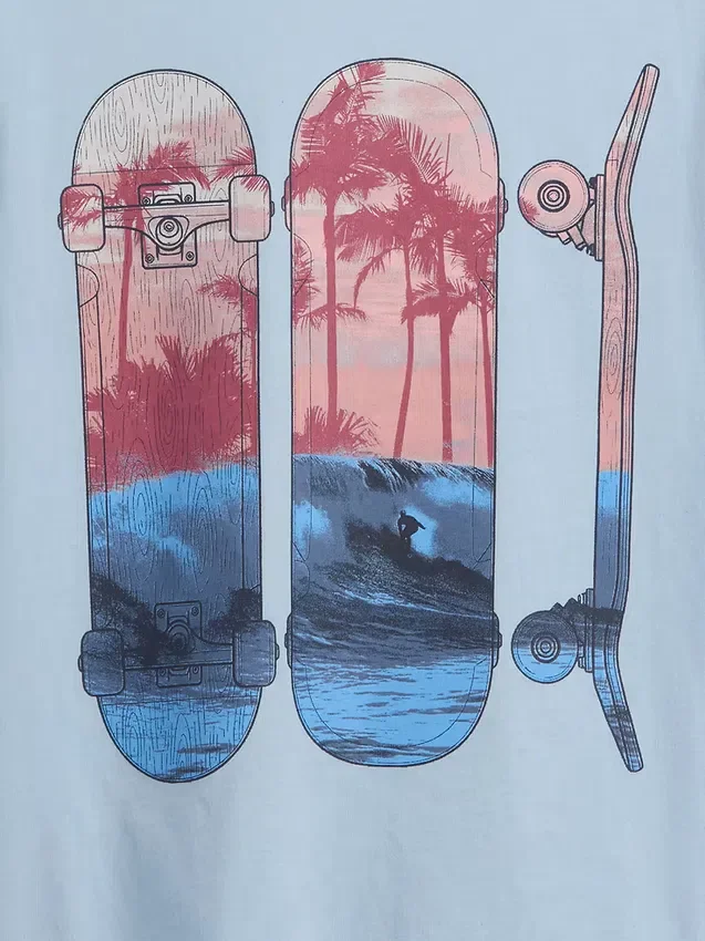 Camiseta infantil con estampado