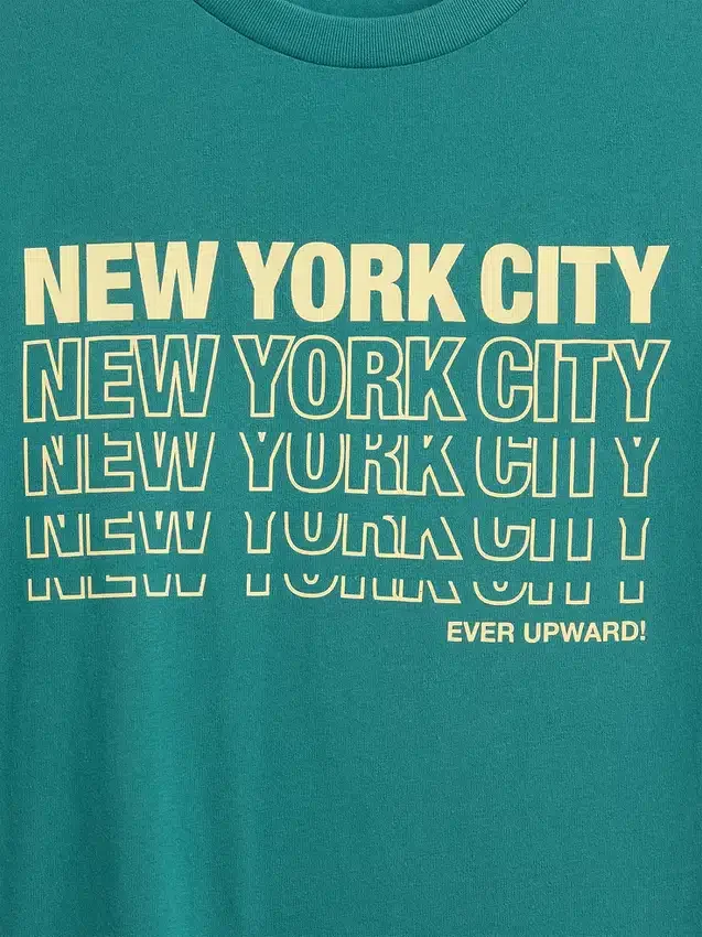 Camiseta infantil con estampado