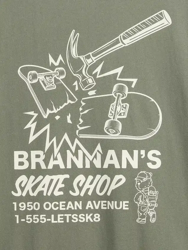 Camiseta infantil con estampado