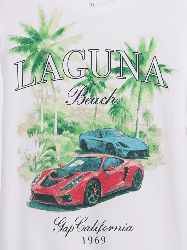 Camiseta infantil con estampado