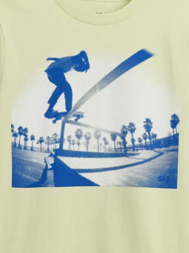 Camiseta infantil con estampado