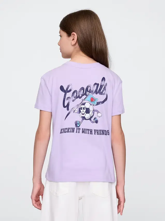 Camiseta infantil con estampado