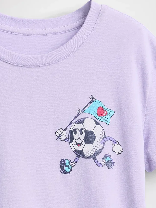 Camiseta infantil con estampado
