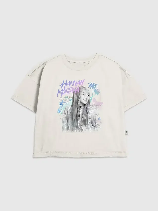 Camiseta infantil con estampado «Beach Vibes» de Hannah Montana