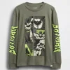 Camiseta infantil con estampado DC™ de corte holgado