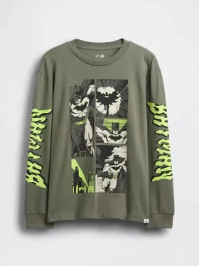 Camiseta infantil con estampado DC™ de corte holgado