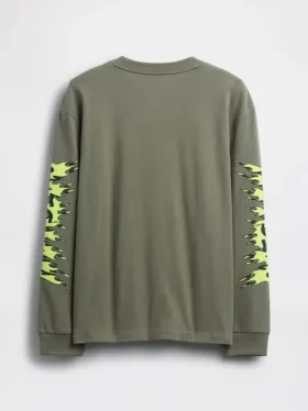 Camiseta infantil con estampado DC™ de corte holgado