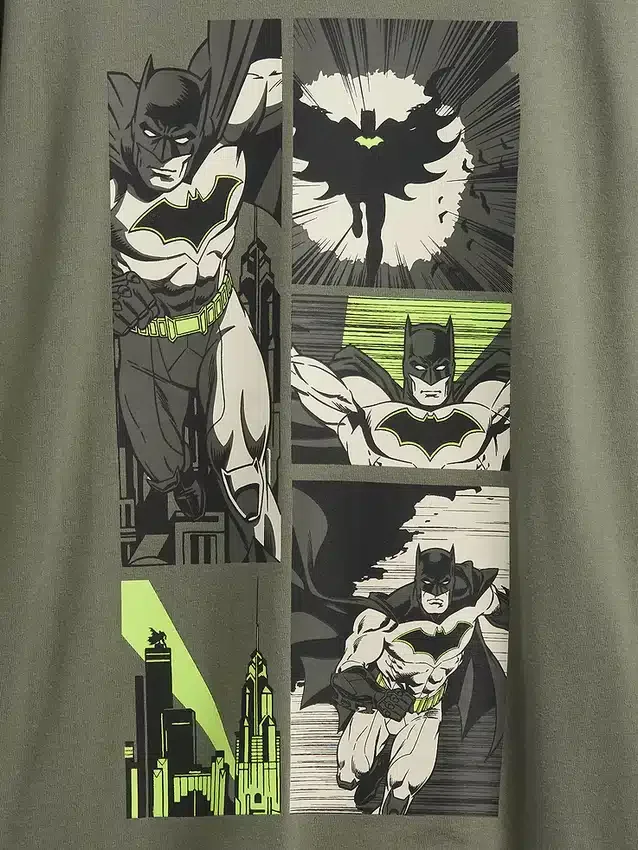 Camiseta infantil con estampado DC™ de corte holgado
