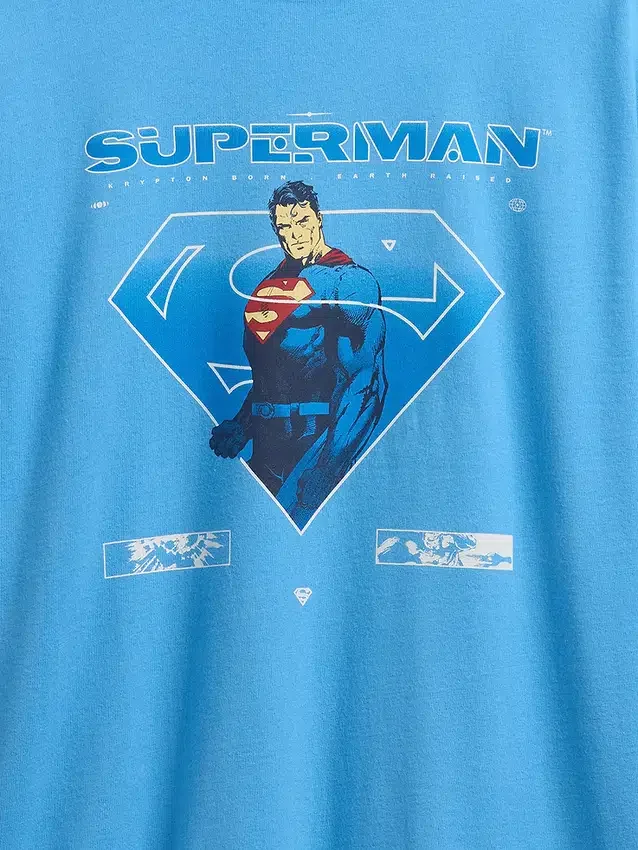 Camiseta infantil con estampado DC™ de corte holgado