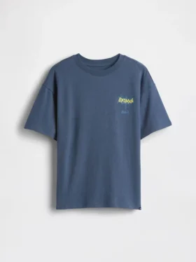Camiseta infantil con estampado de Batman de corte holgado