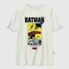 Camiseta infantil con estampado de cómic vintage de Batman