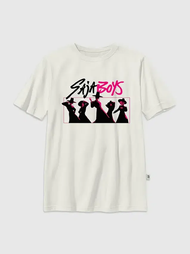 Camiseta infantil con estampado de «Demon Hunters Saja» de K-Pop para niños