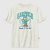 Camiseta infantil con estampado de Garfield jugando al golf