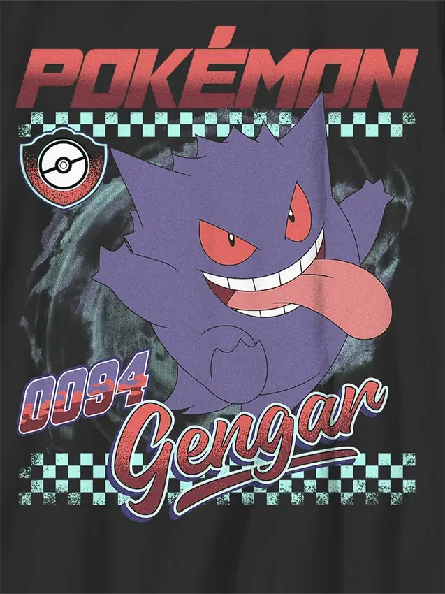 Camiseta infantil con estampado de Gengar de Pokémon