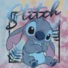 Camiseta infantil con estampado de Lilo y Stitch en estilo tie-dye