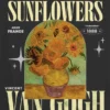 Camiseta infantil con estampado de los girasoles de Van Gogh