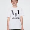 Camiseta infantil con estampado de Messi