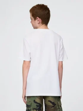 Camiseta infantil con estampado de Messi