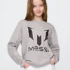 Camiseta infantil con estampado de Messi
