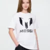 Camiseta infantil con estampado de Messi
