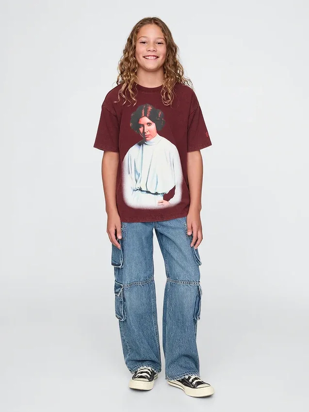 Camiseta infantil con estampado de Star Wars