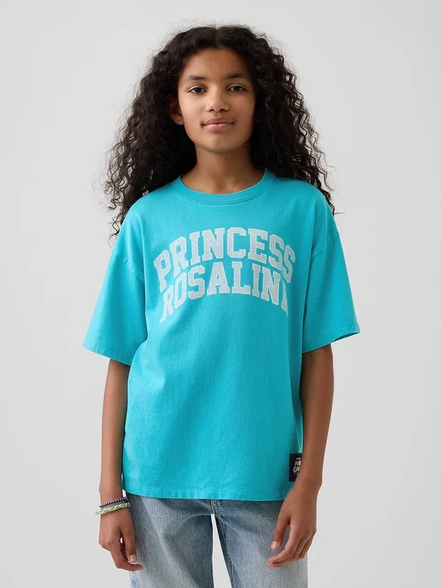 Camiseta infantil con estampado de Super Mario y corte holgado