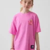 Camiseta infantil con estampado de Super Mario y corte holgado