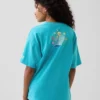 Camiseta infantil con estampado de Super Mario y corte holgado